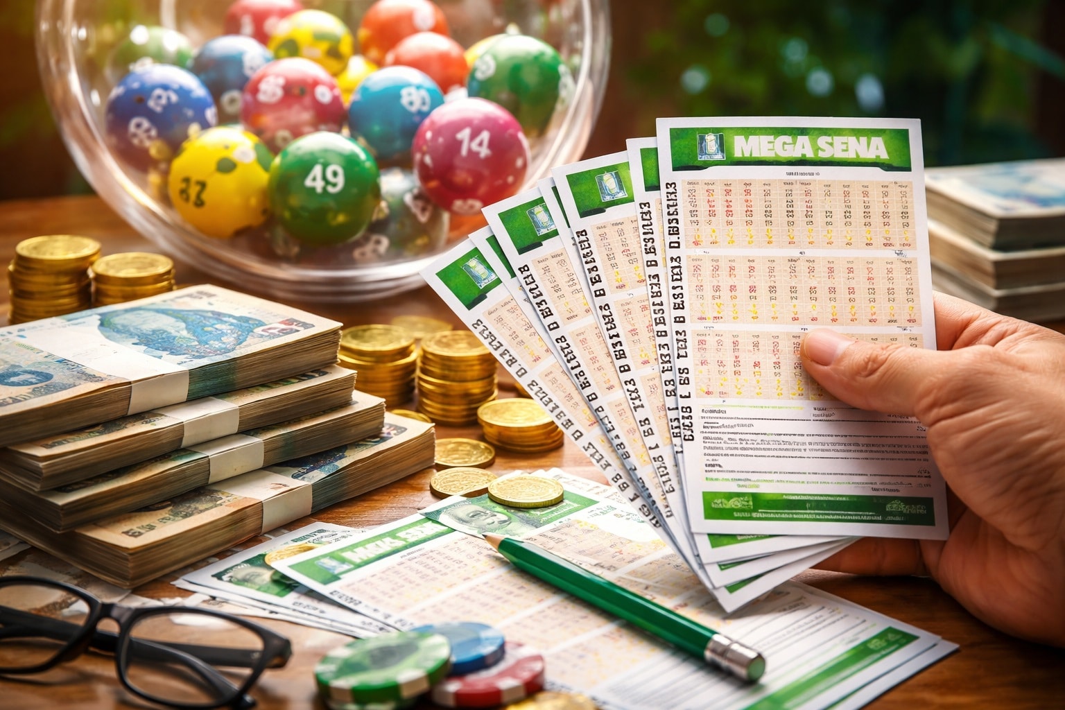 Participar de bolão da Mega Sena é um bom negócio? Entenda probabilidades, divisão do prêmio e análise real de custo-benefício detalhada.